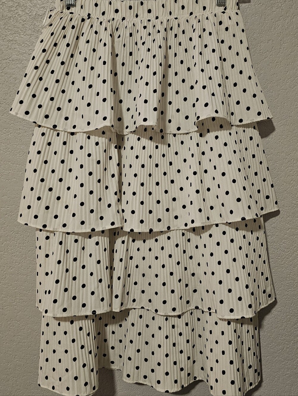 Polly White Layered Skirt